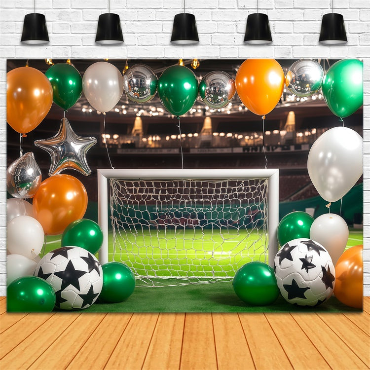 Toile de fond Thème Sport Fête Étincelante au Stade BRP57-307