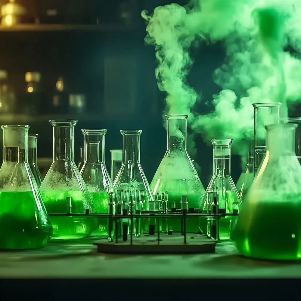 Toile de fond Laboratoire de Chimie Scène de Science Fumée BRP57-41