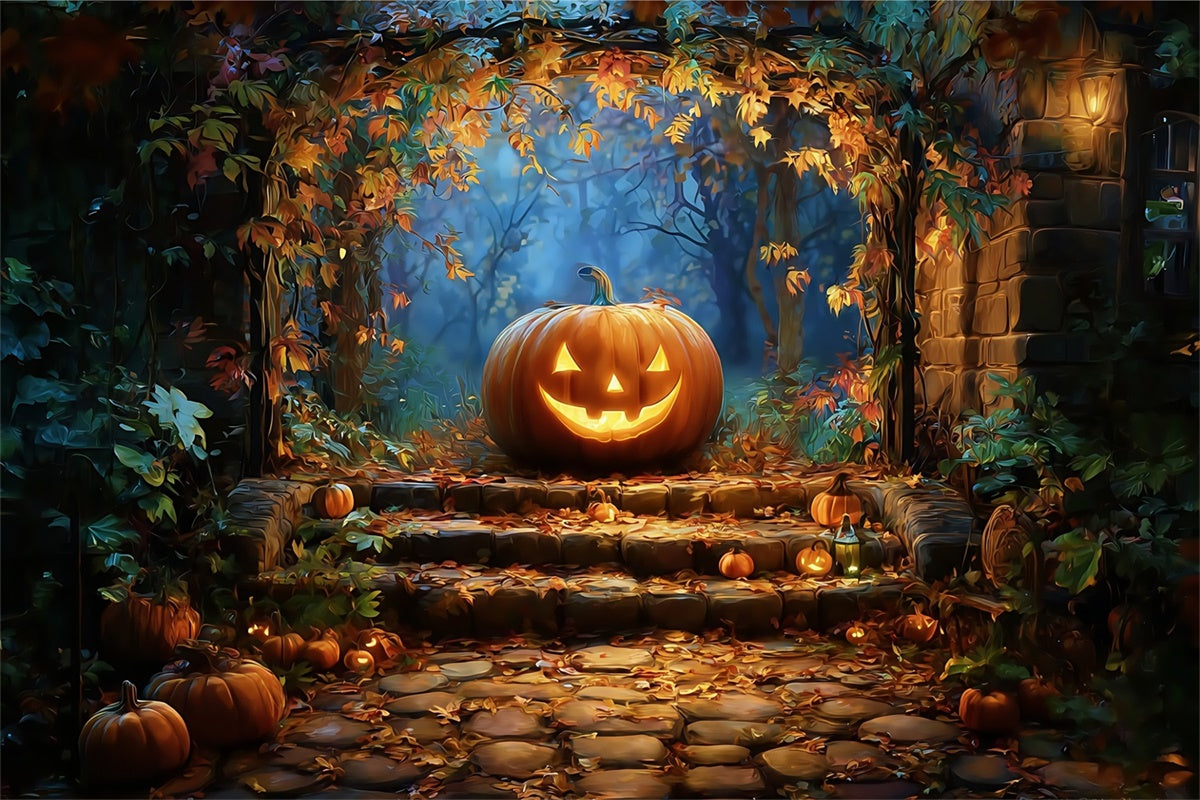 Toile de fond Photo Halloween Magie Rustique d’Automne BRP57-67