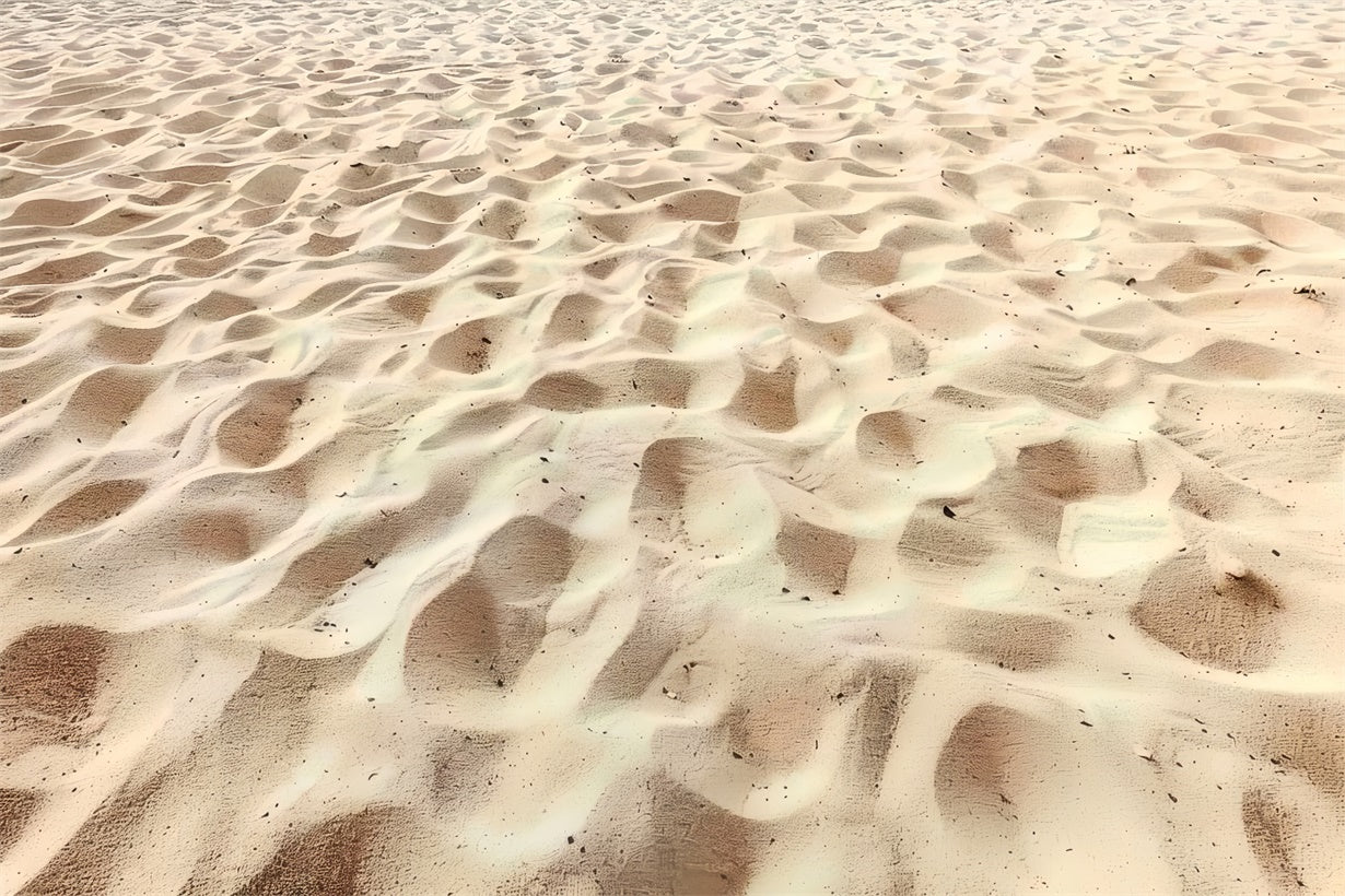 Toile de Fond Sol de Plage avec Vagues de Sable Doré BRP8-281