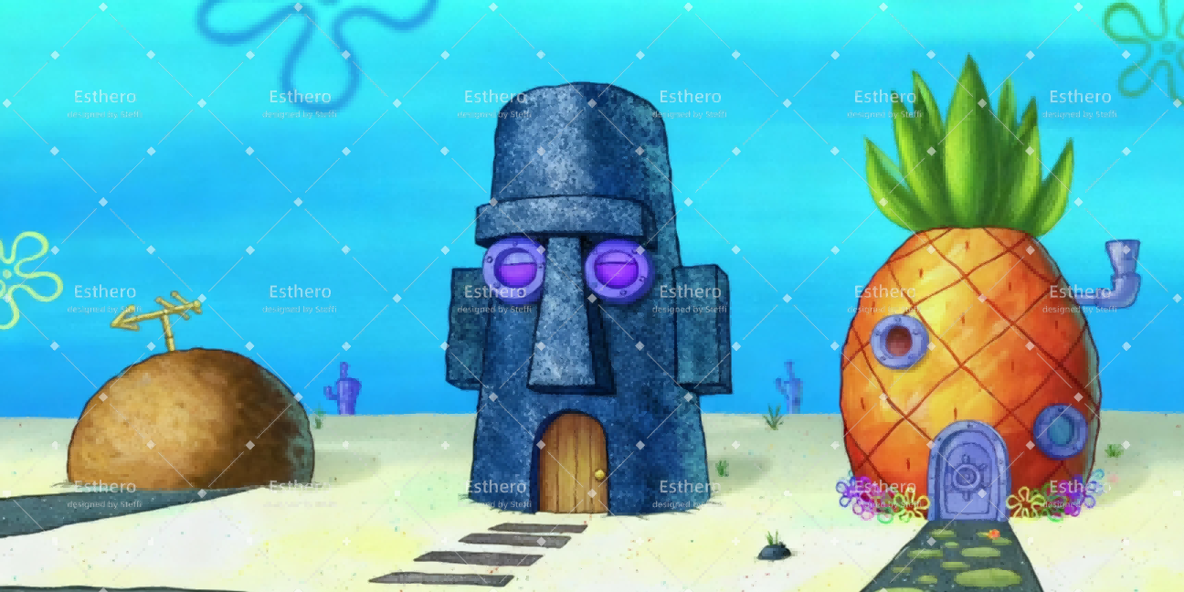 Fond de Scene Photo Bikini Bottom CSH59-T81