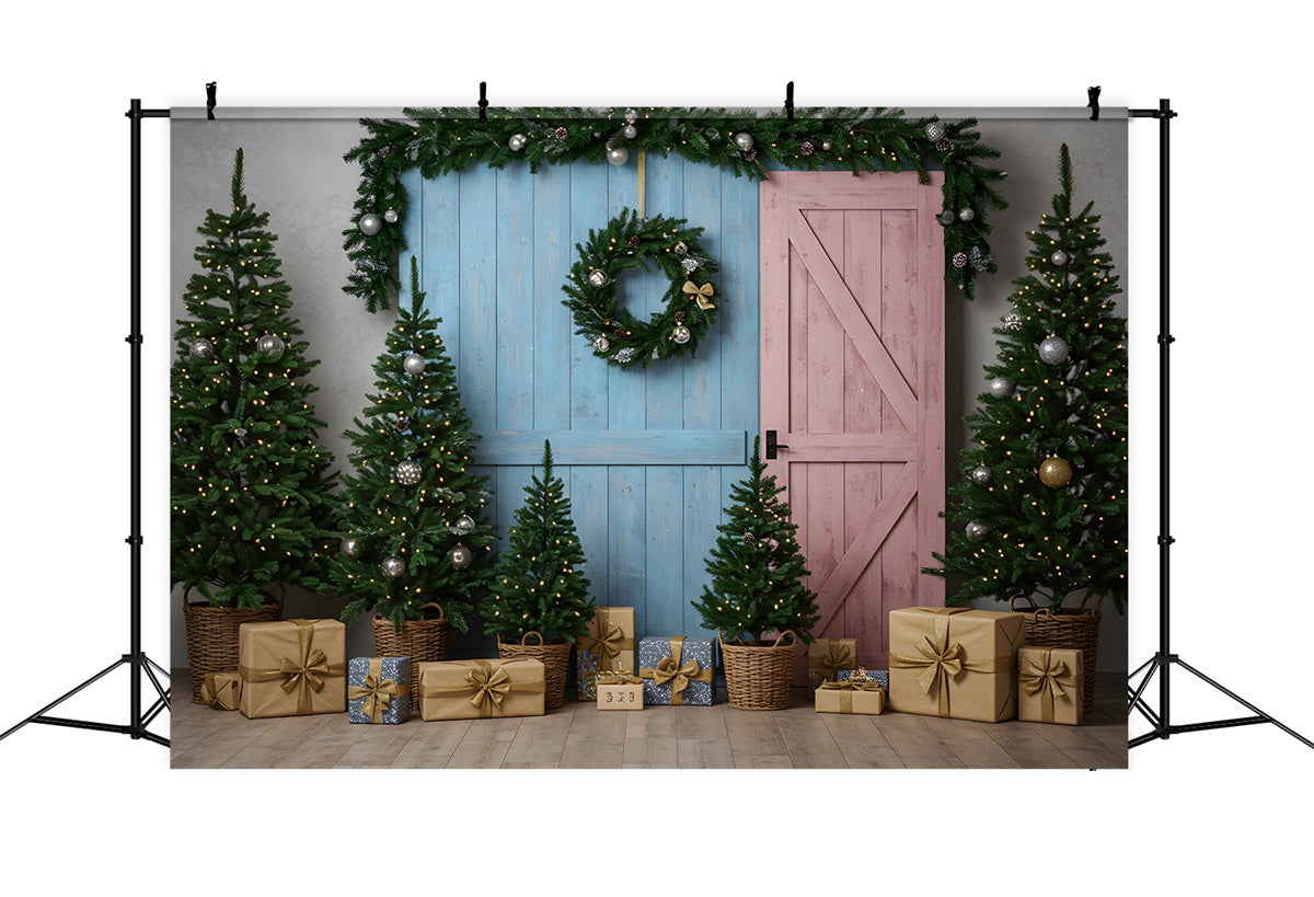 Toile de fond Photo Noël Style Cottage Décor Cadeaux par Magali