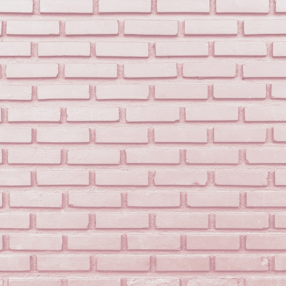 Toile de fond Photo Brique Rose Élégant Doux CJJ3-24