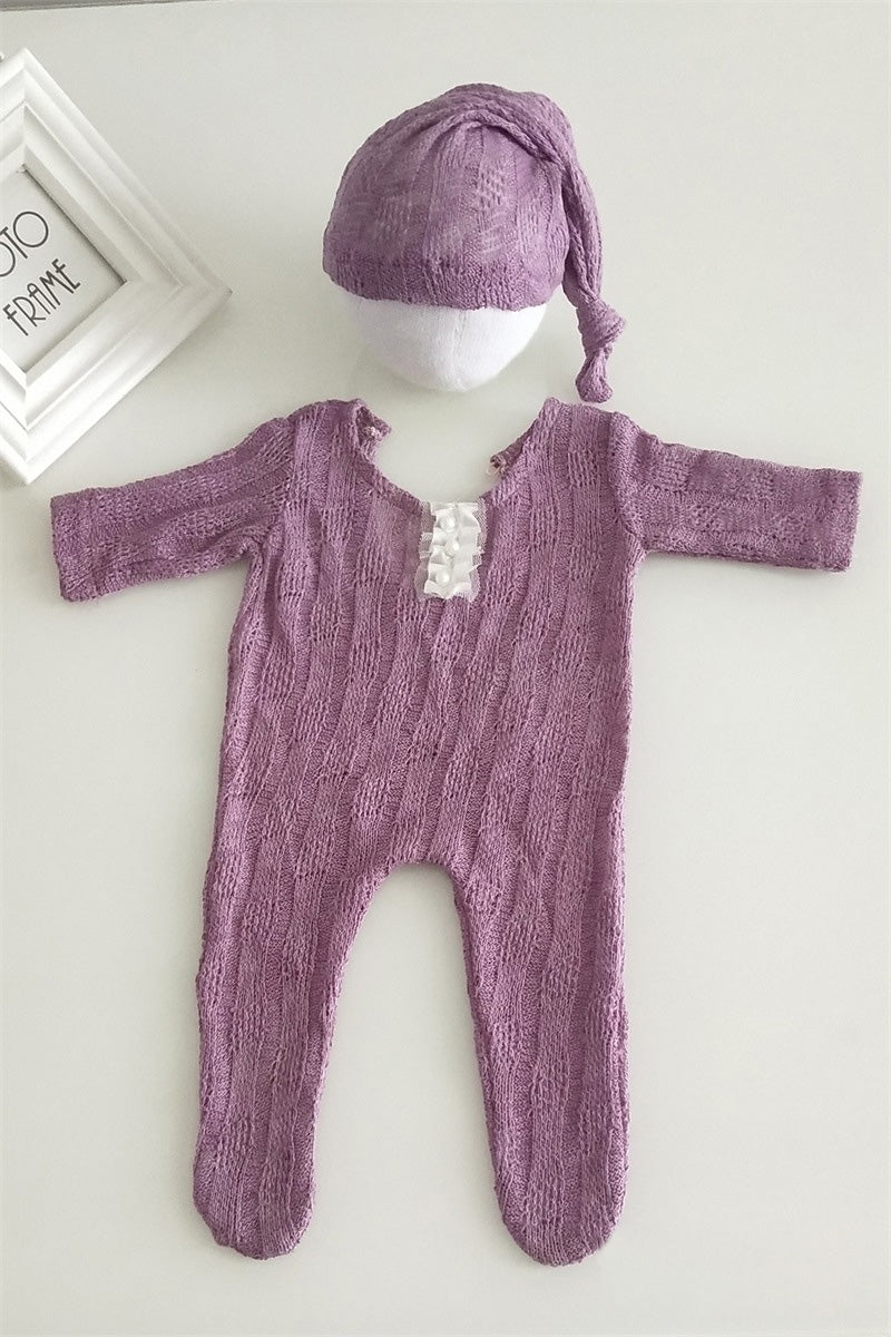 Nouveau-né Bébé Bodysuit en coton tissé CL6