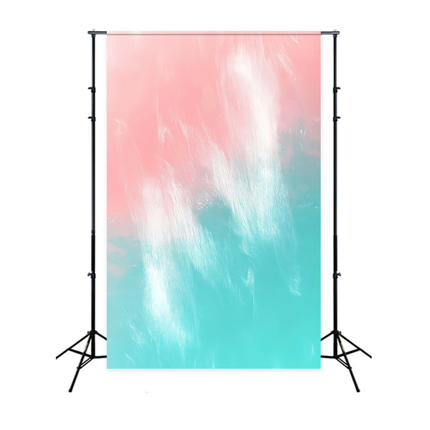 Toile de fond Portrait Dégradé Rose Pastel Bleu CSH4-185