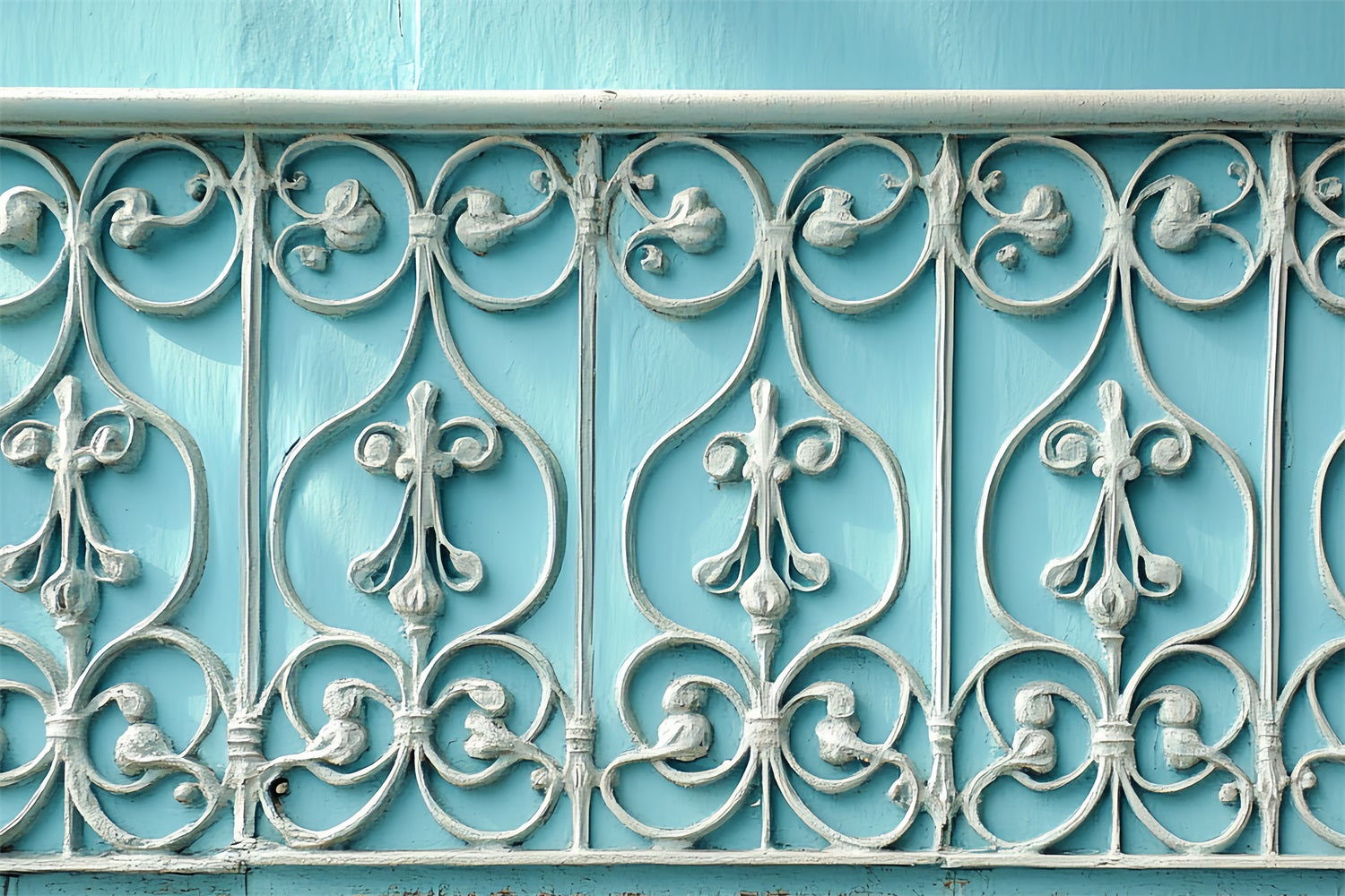 Toile de fond Vintage Mur Grille Métallique Clôture CSH4-278