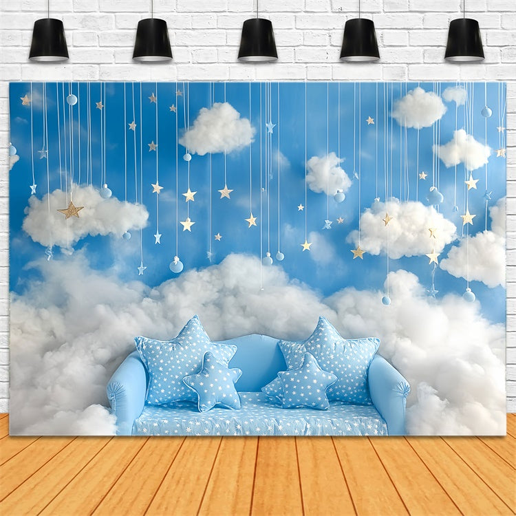 Toile de fond Photographie Nouveau-né Nuage Flottant Rêveur CSH5-258
