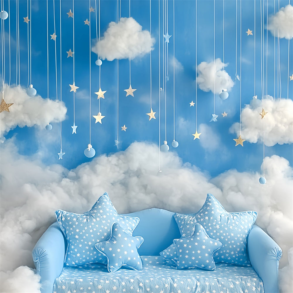 Toile de fond Photographie Nouveau-né Nuage Flottant Rêveur CSH5-258
