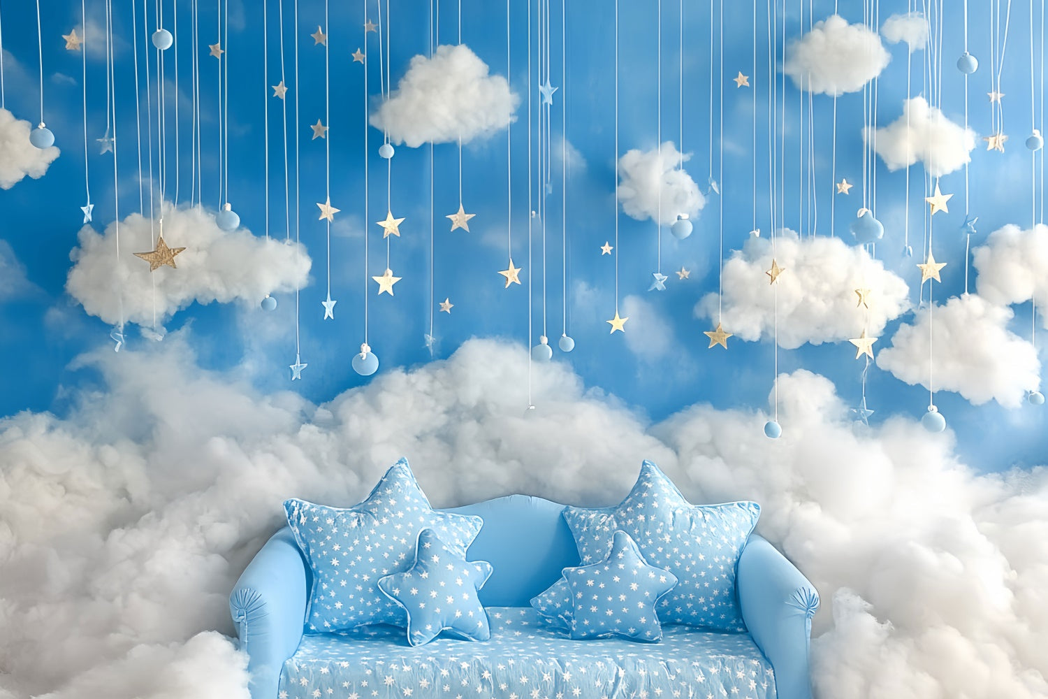 Toile de fond Photographie Nouveau-né Nuage Flottant Rêveur CSH5-258