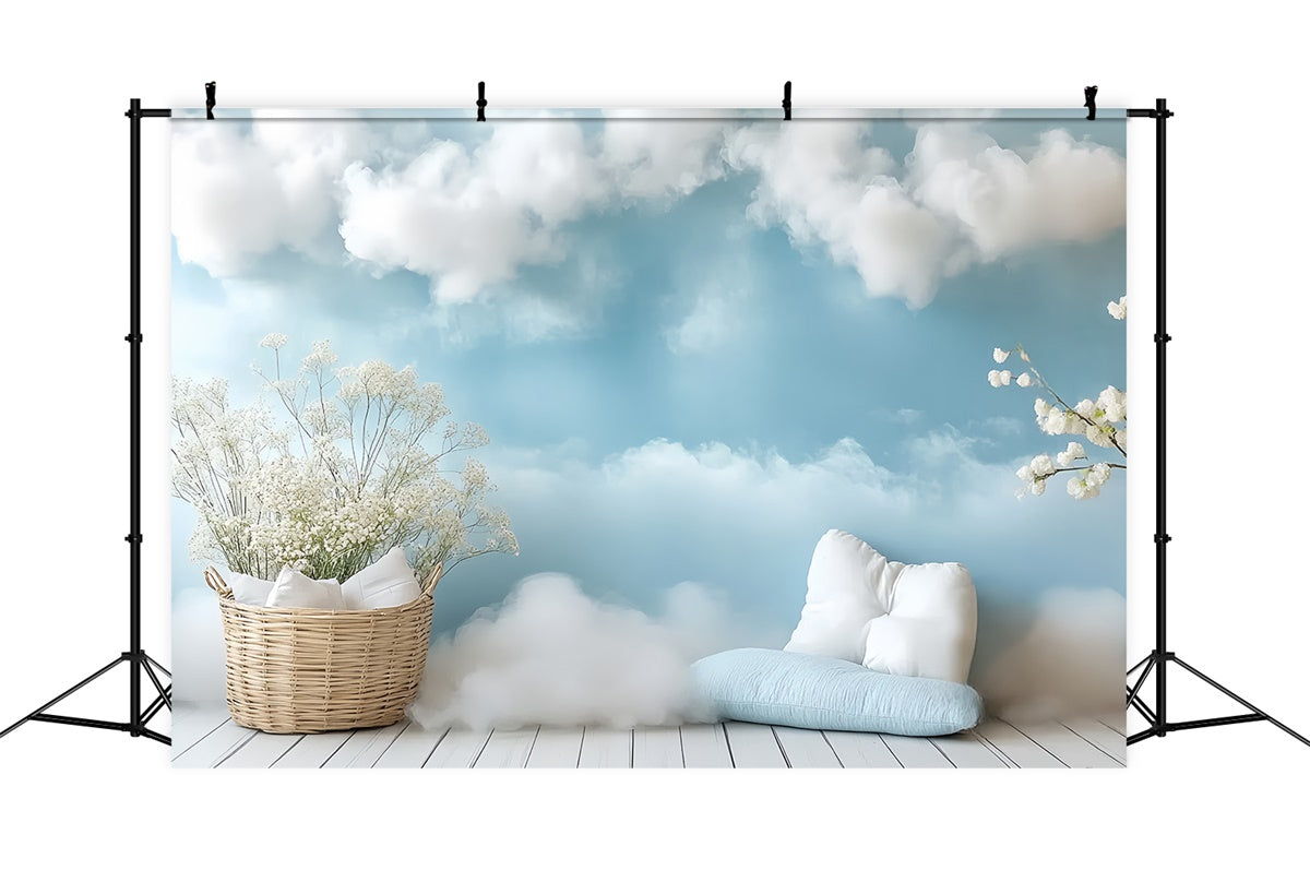 Toile de fond Nouveau-né Confort Ciel Rêveur CSH5-315