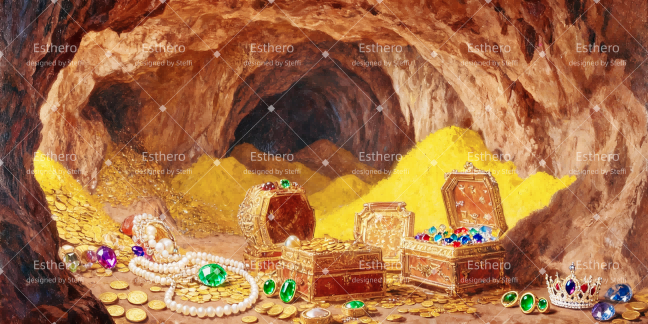 Fond de Scene Grotte des Merveilles CSH510-T15