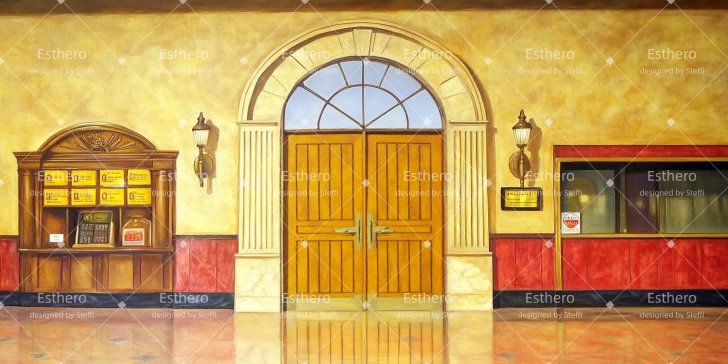 Toile de fond de Theatre Ancienne Gare CSH510-T54
