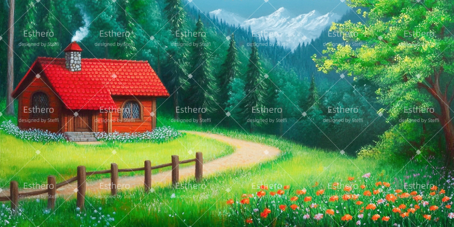 Toile de fond Theatre Maison de Belle CSH510-T83