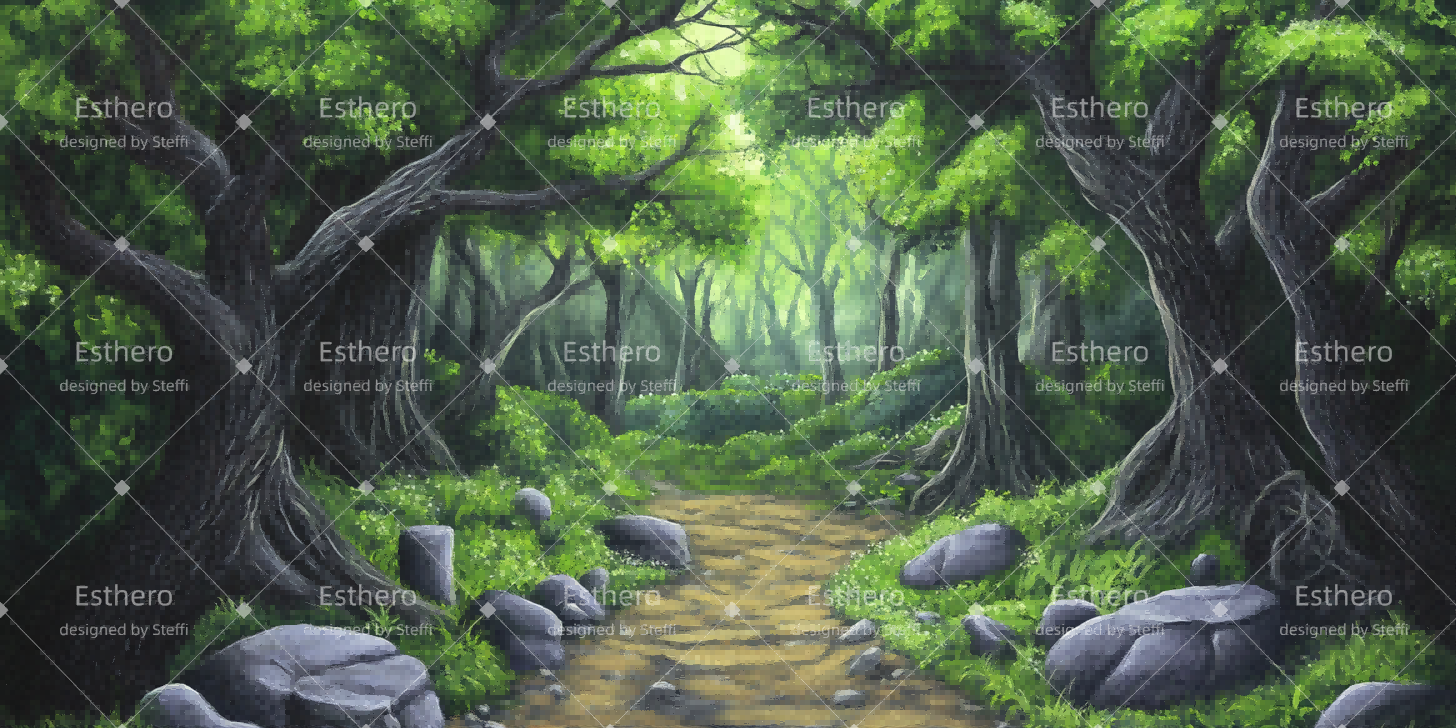 Fond de Scène Forêt De Neverland CSH511-T4