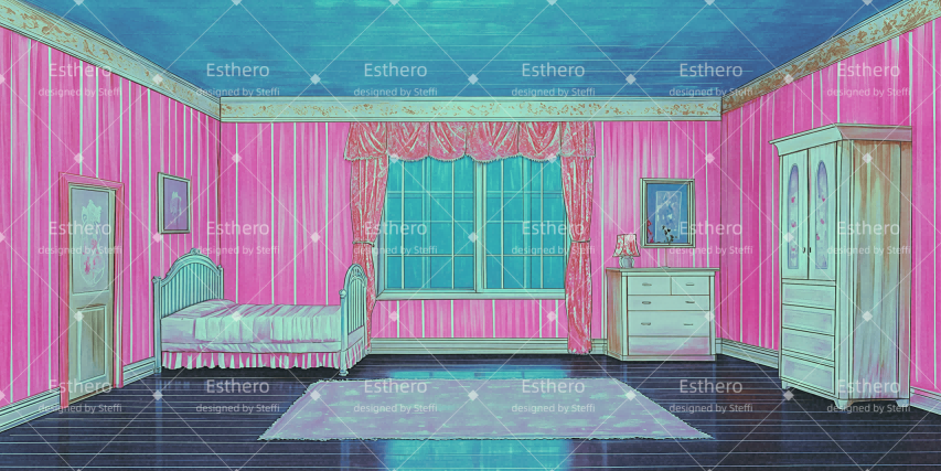 Fond de Scène Personnalisé Chambre Rose CSH511-T63