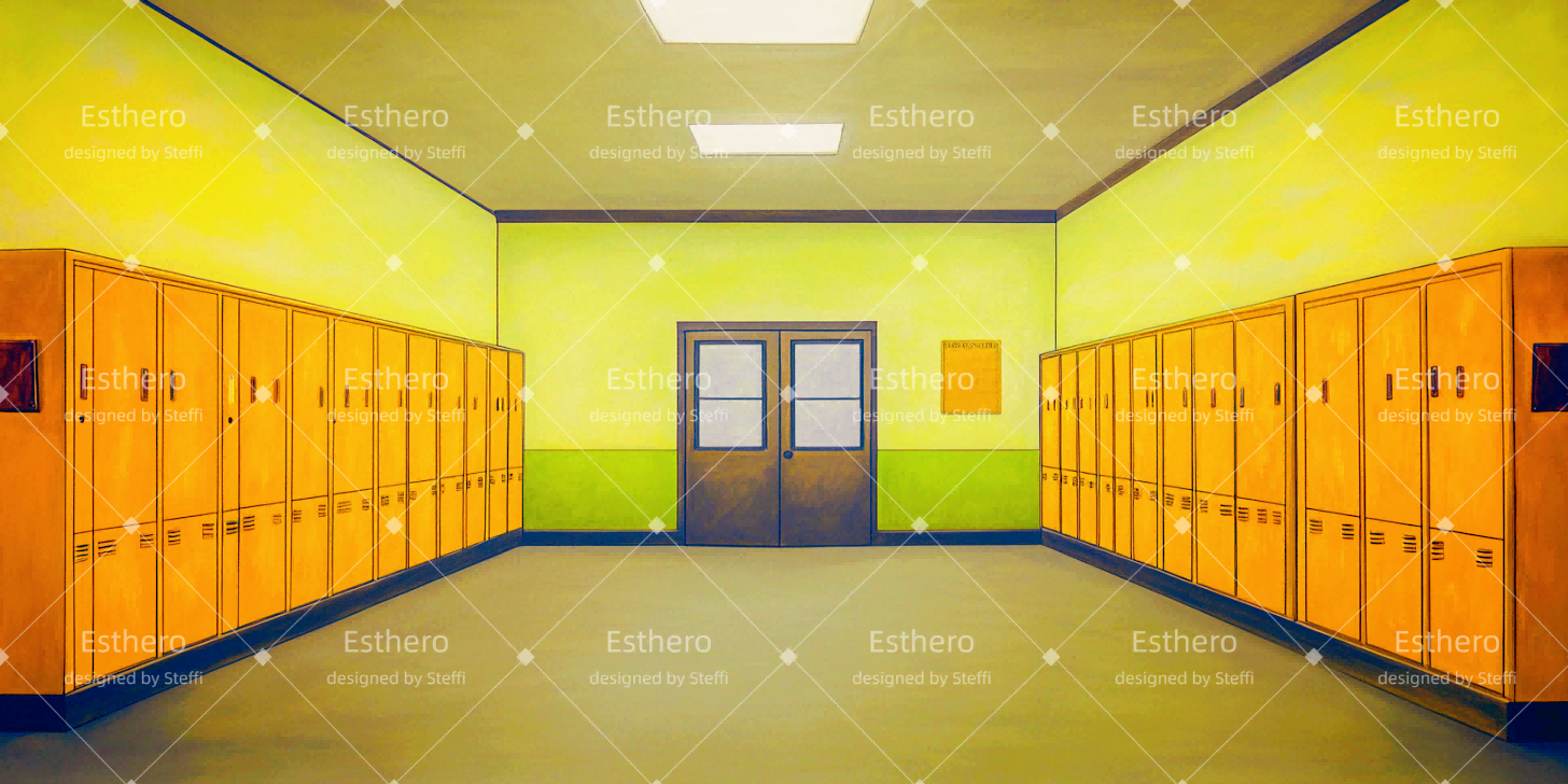 Fond de Scene Vestiaire Scolaire CSH511-T66