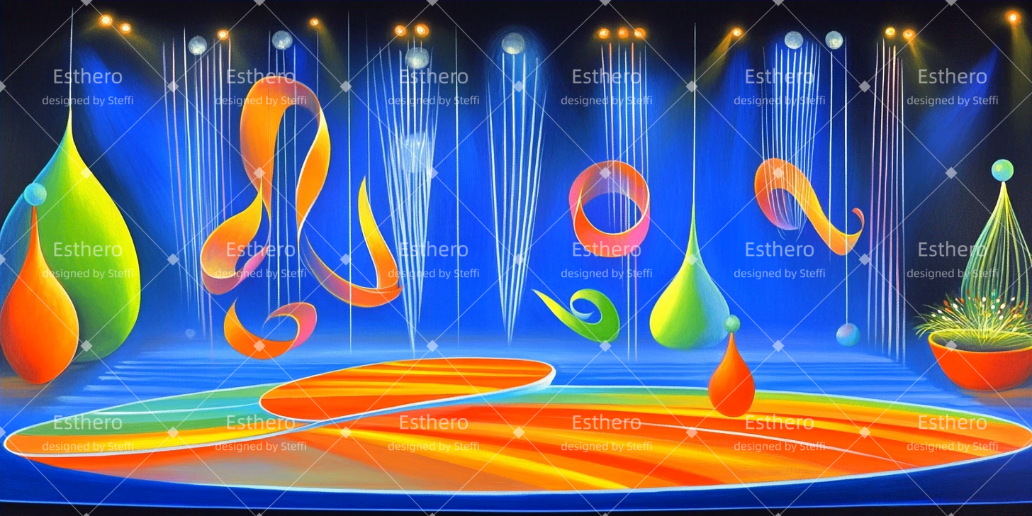 Toile de fond Theatre Encore Time CSH511-T89