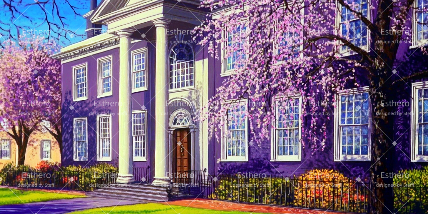 Fond de Scène Personnalisé Villa Cherry Lane CSH511-T92