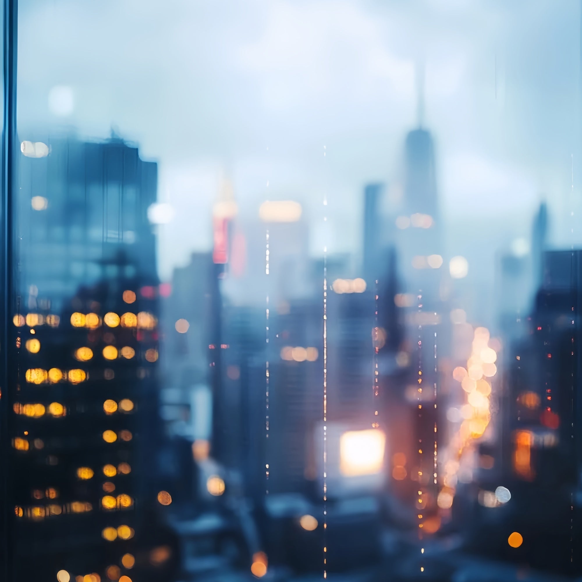 Toile de Fond Photo de Tête Nuit Urbaine Bokeh CSH57-12