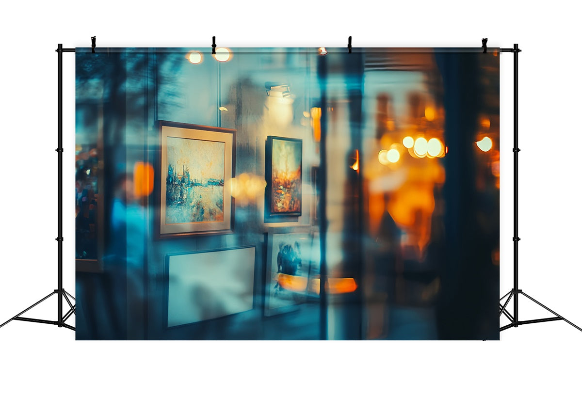 Toile de Fond Photo de Tête Reflet Galerie Lumineuse CSH57-13