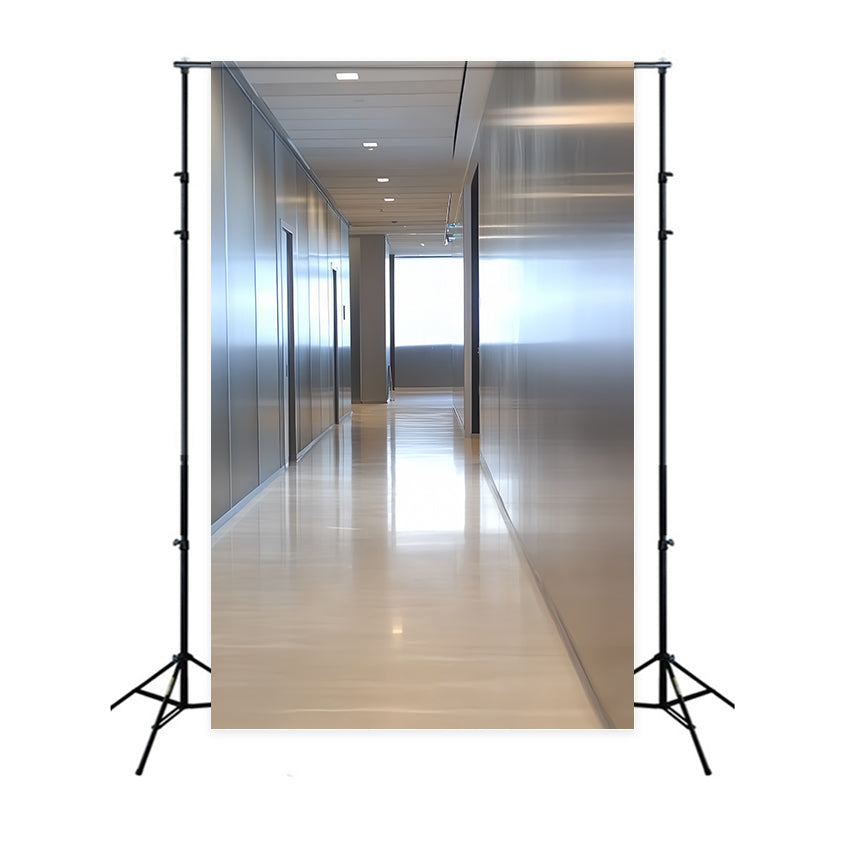 Toile de Fond Photo de Tête Couloir de Bureau Élégant CSH57-17
