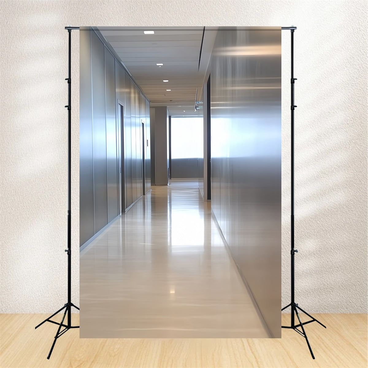 Toile de Fond Photo de Tête Couloir de Bureau Élégant CSH57-17