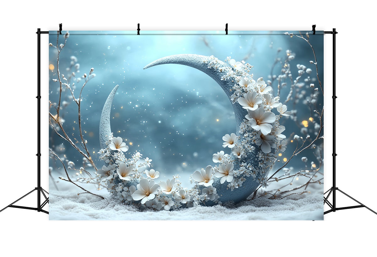 Toile de fond Hiver Rêve de Neige en Croissant CSH57-212