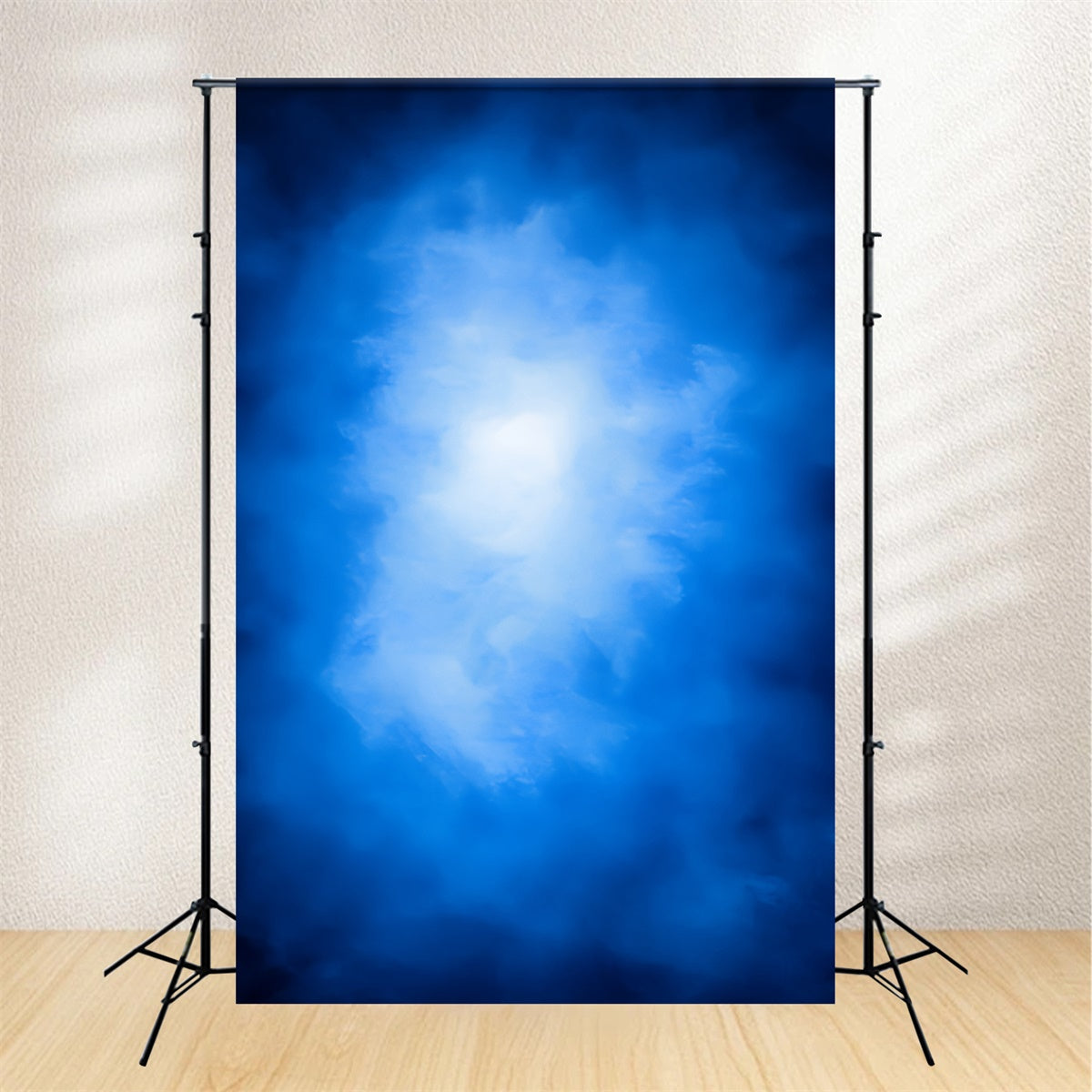 Toile de Fond Photographie Bleue Fumée Bleue Rayonnante CSH57-22