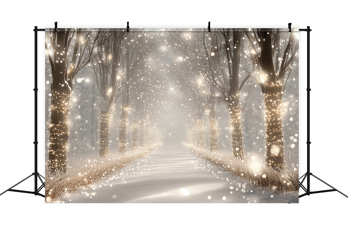 Toile de fond Hiver Bosquet Enchanté d’Hiver CSH57-226