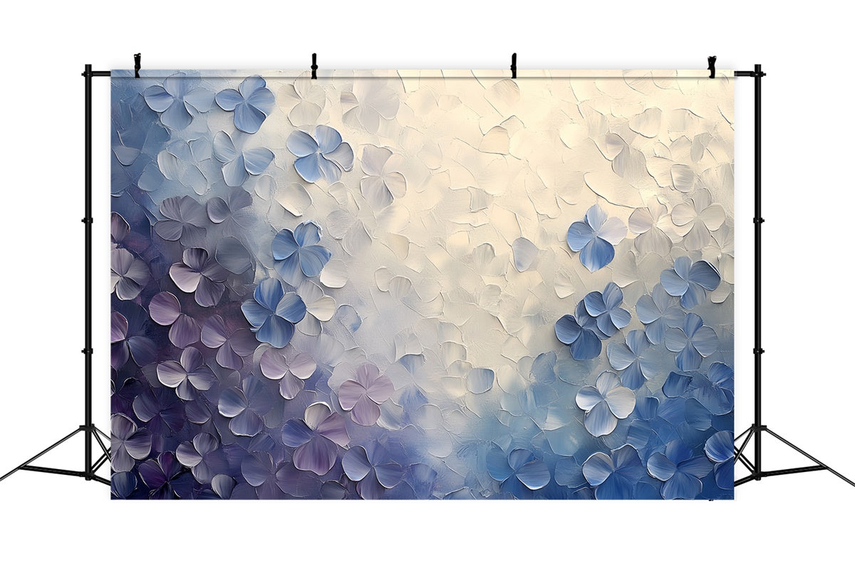 Toile de fond Photographie Beaux-Arts Murmure Pétales Bleues CSH57-252