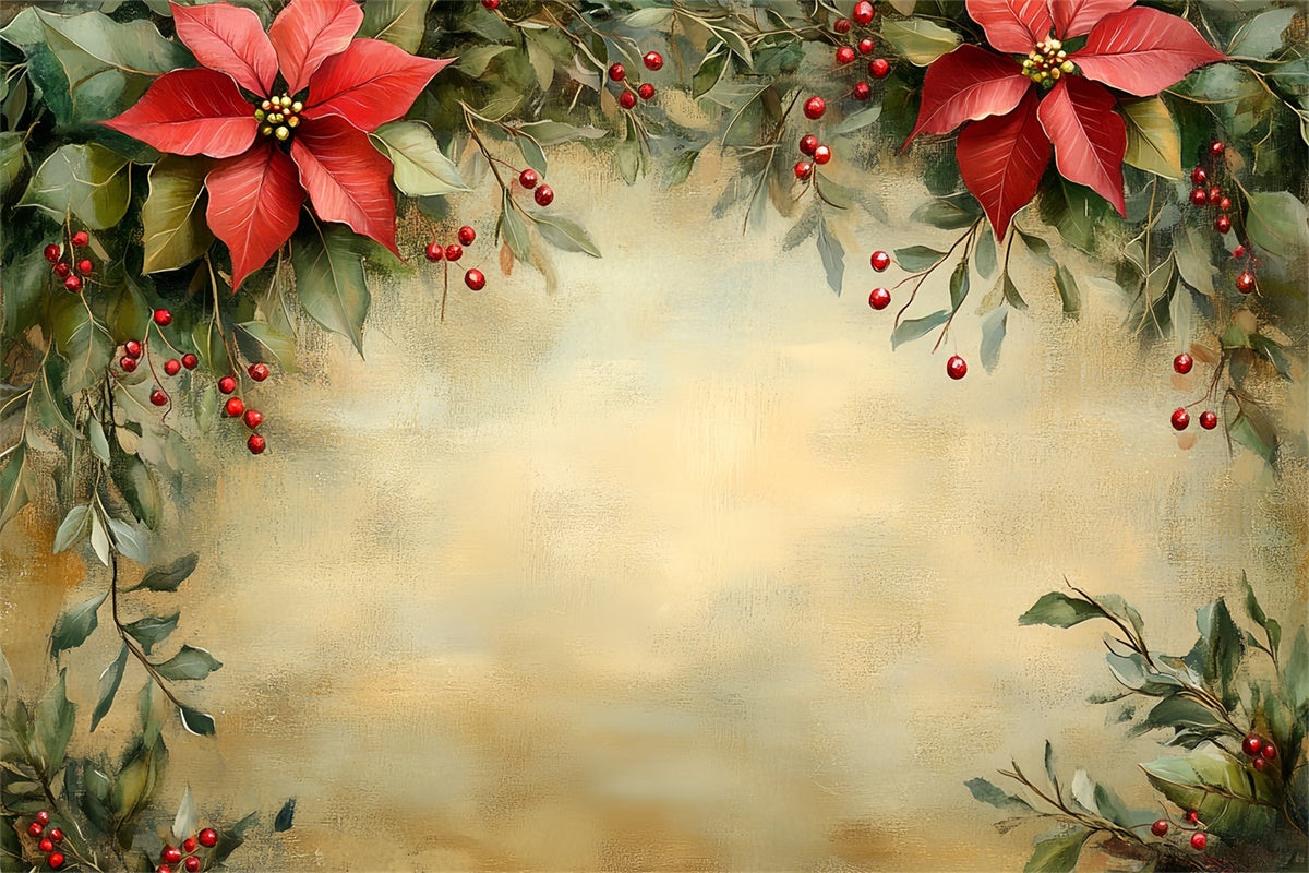 Toile de fond Beaux-Arts Feuillage Festif Photographie CSH57-253