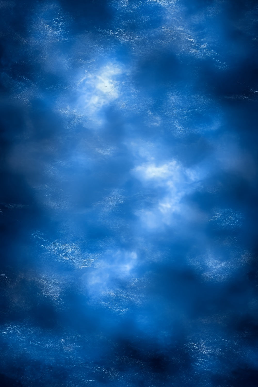 Toile de Fond Photo Bleue Tourbillon de Lumière Tranquille CSH57-27