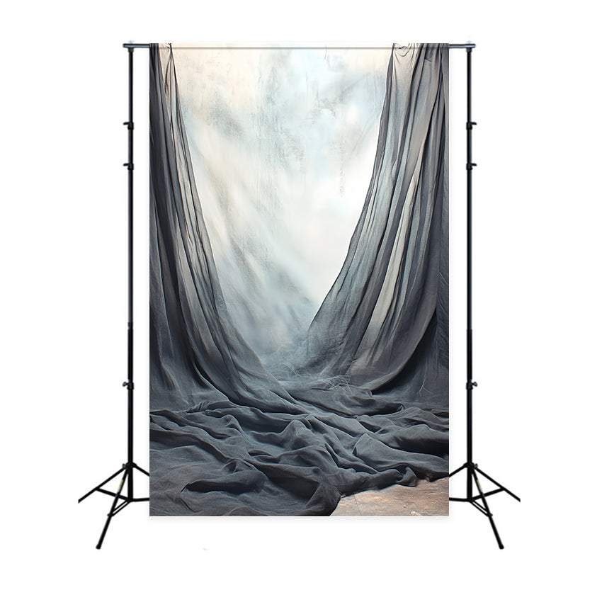 Toile de fond Beaux-Arts Voile Murmure Drapé Tissu CSH57-271