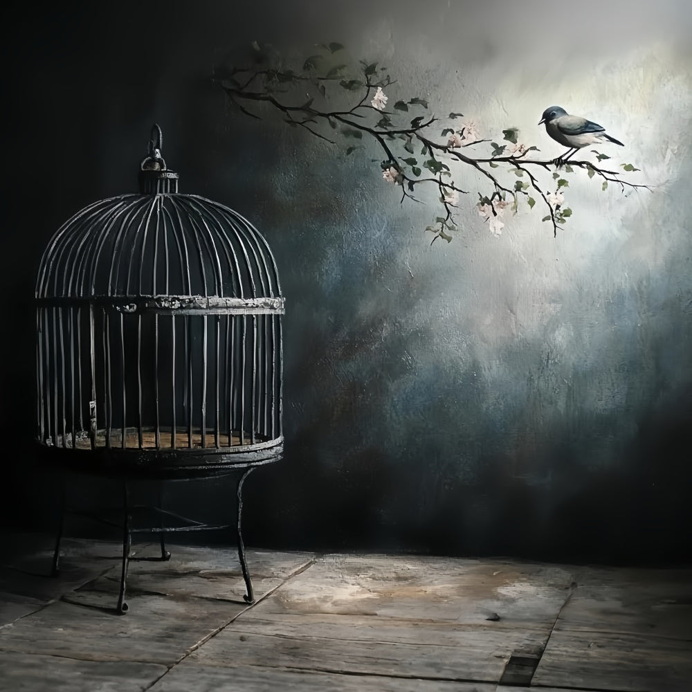 Toile de fond Photographie Beaux-Arts Jardin Cage Silencieuse CSH57-277