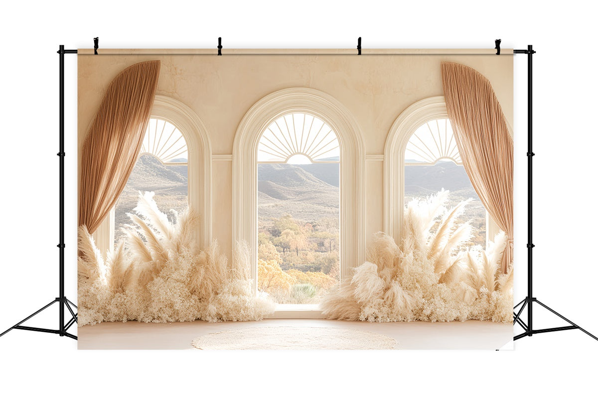 Toile de fond photo bohème Rêve Vue Fenêtre Bohème CSH57-296
