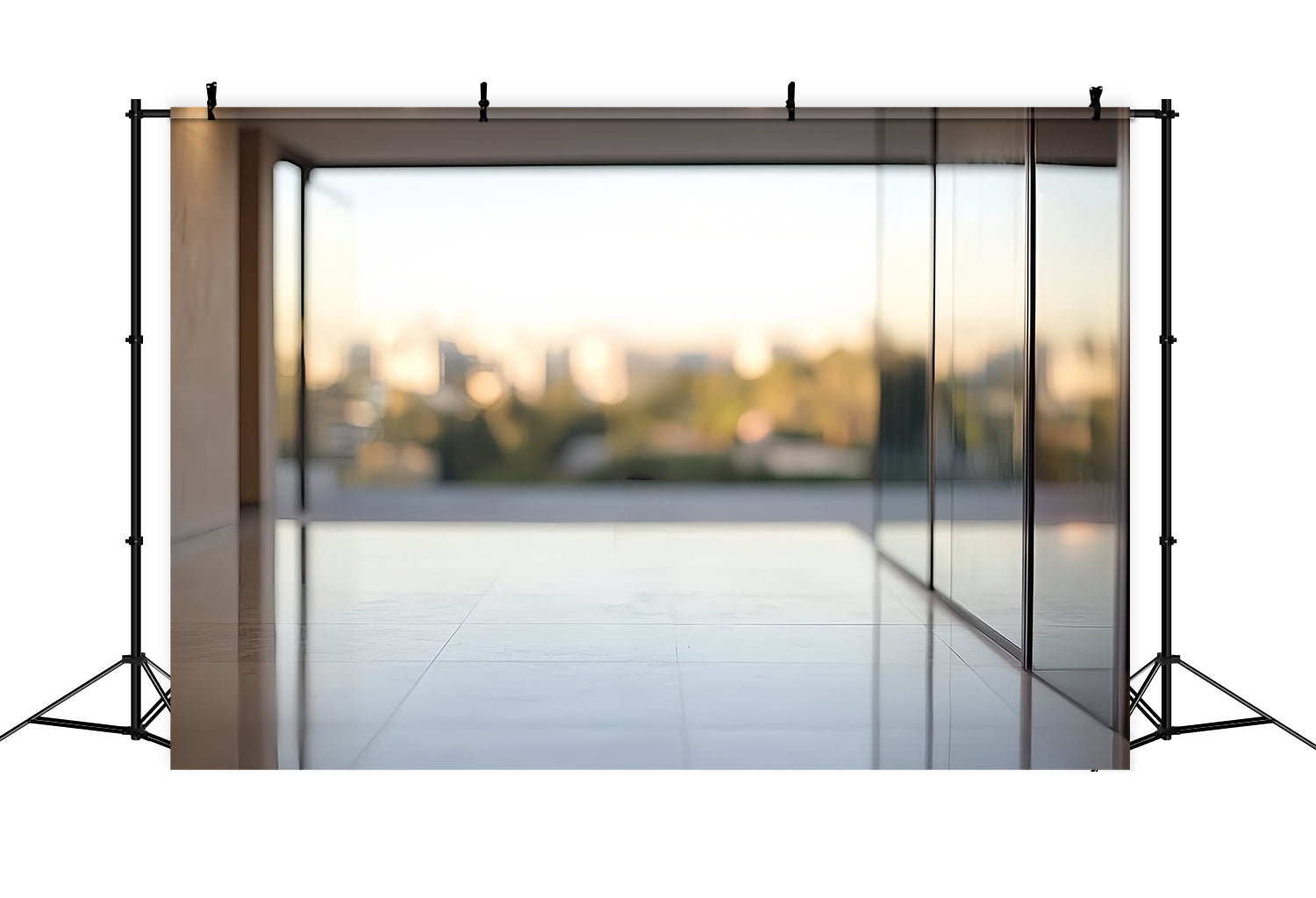 Toile de Fond Photo de Tête Éclat Minimaliste de Fenêtre CSH57-8