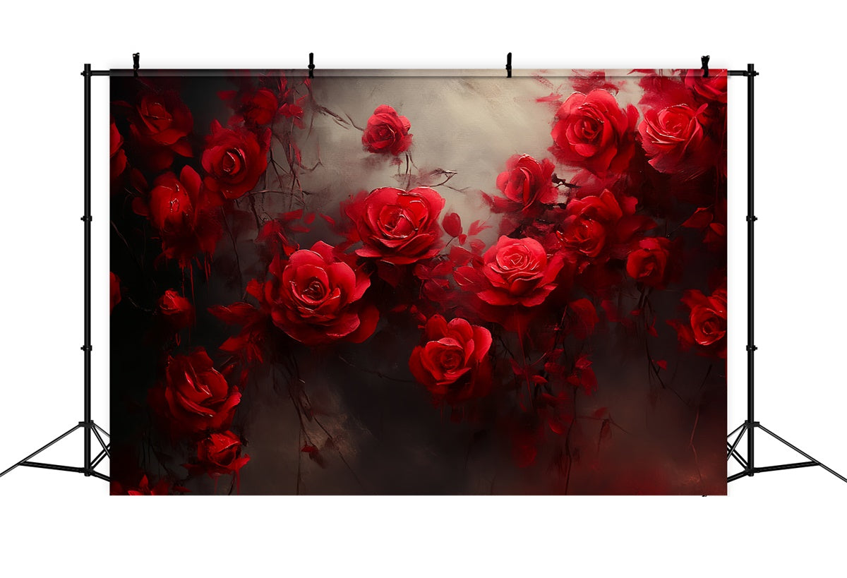 Toile de fond Vintage Élégance Fanée Florale CSH57-87