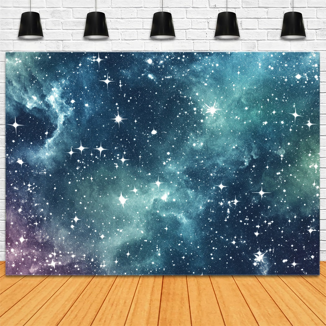 Toile de fond Abstrait Champ Étoilé Paillettes Galaxie Photo CSH58-157