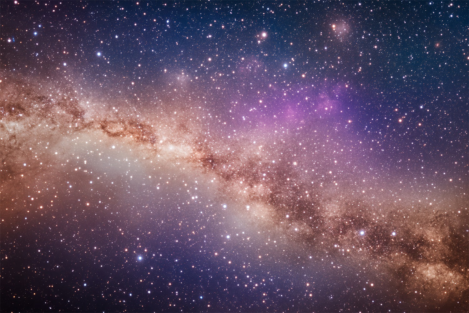 Toile de fond Abstrait Rivière d’Étoiles Lueur Galaxie CSH58-161