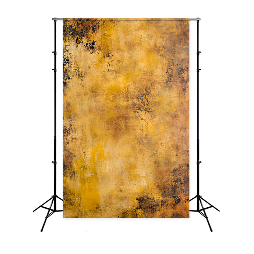 Toile de fond Abstrait Motif Grunge Doré Rustique Photographie CSH58-165