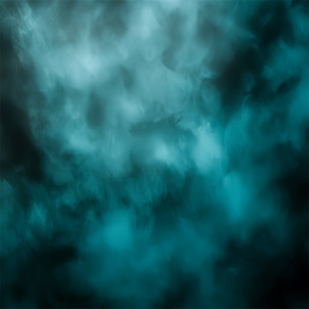 Toile de fond Abstrait Texture Fumée Aqua Sombre Photographie CSH58-173