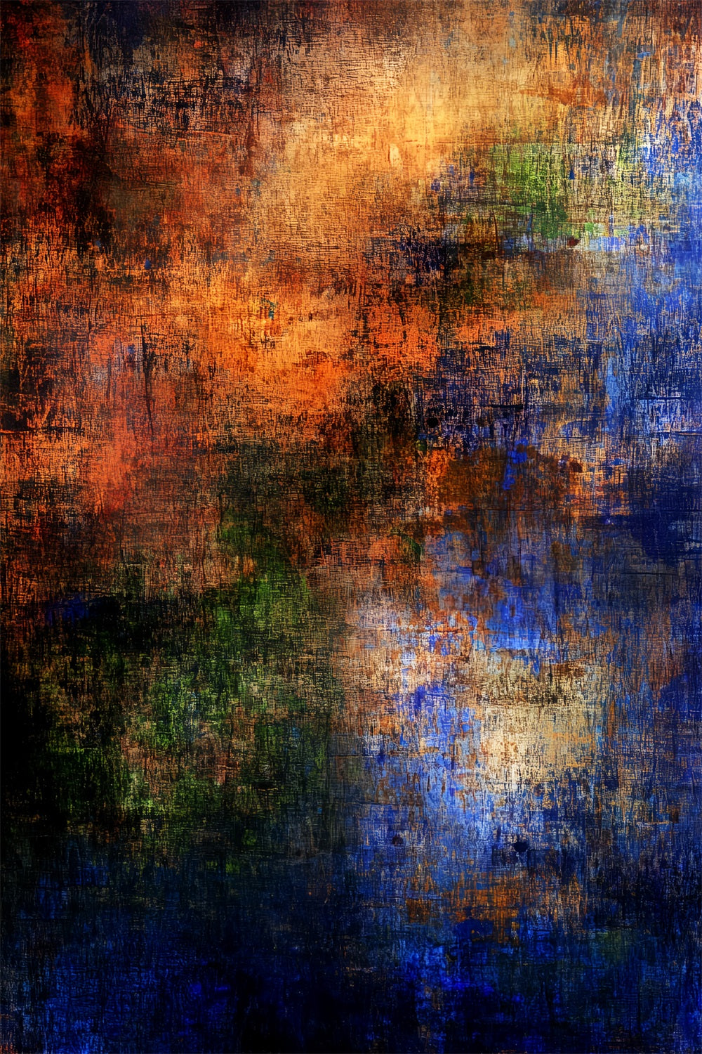 Toile de fond Abstrait Couches Indigo Braise Rustique Photo CSH58-178
