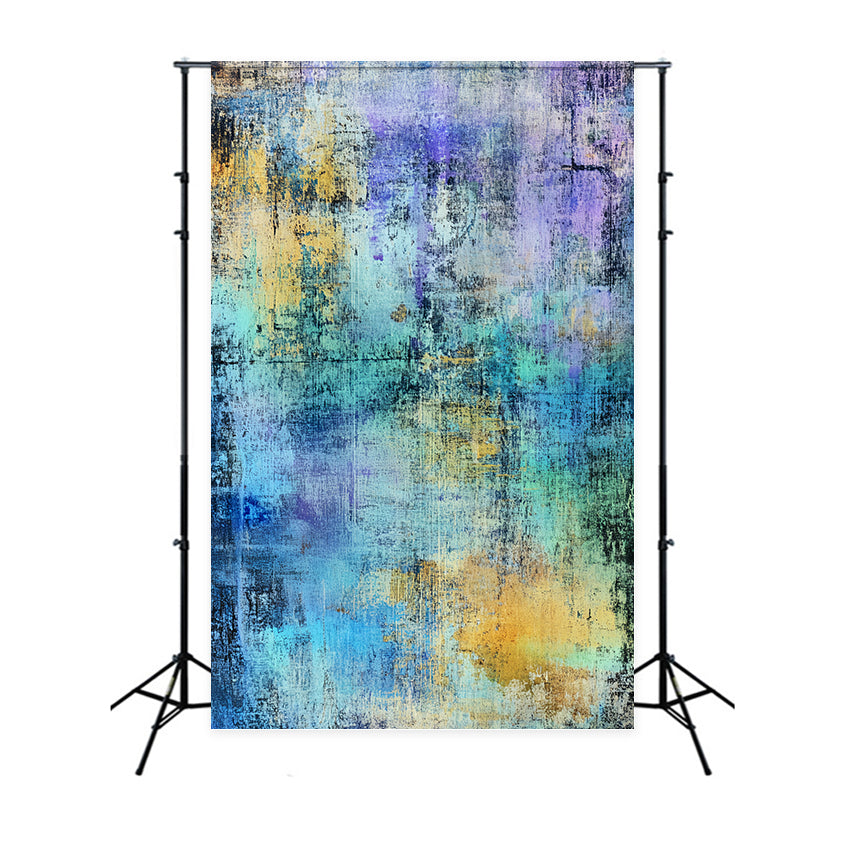 Toile de fond Abstrait Texture Aqua Violet Pastel CSH58-179