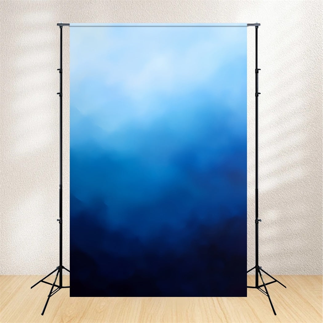 Toile de fond Abstrait Flux Dégradé Ciel Bleu CSH58-185