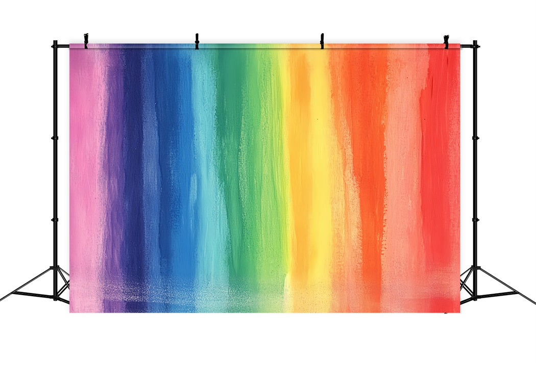 Toile de fond Abstrait Traits Verticaux Arc-en-Ciel Vifs CSH58-188
