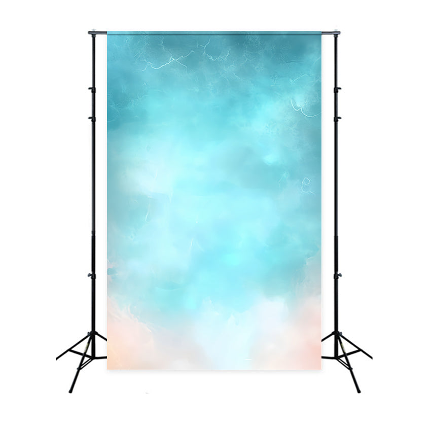 Toile de fond Abstrait Brume Aqua Pastel Douce Photographie CSH58-189