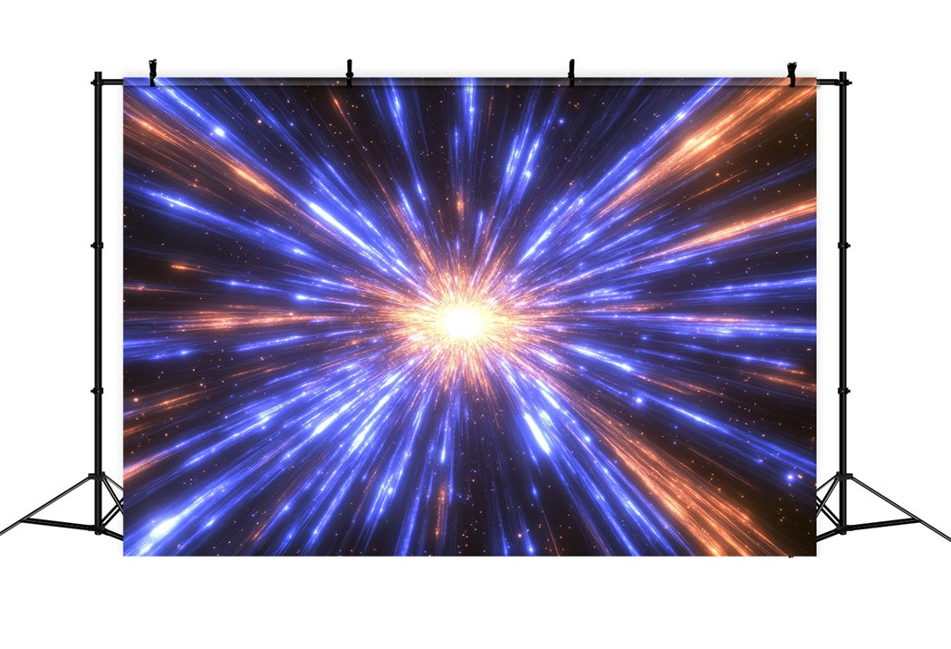 Toile de fond Abstrait Explosion d’Énergie Stellaire Cosmique Photo CSH58-193
