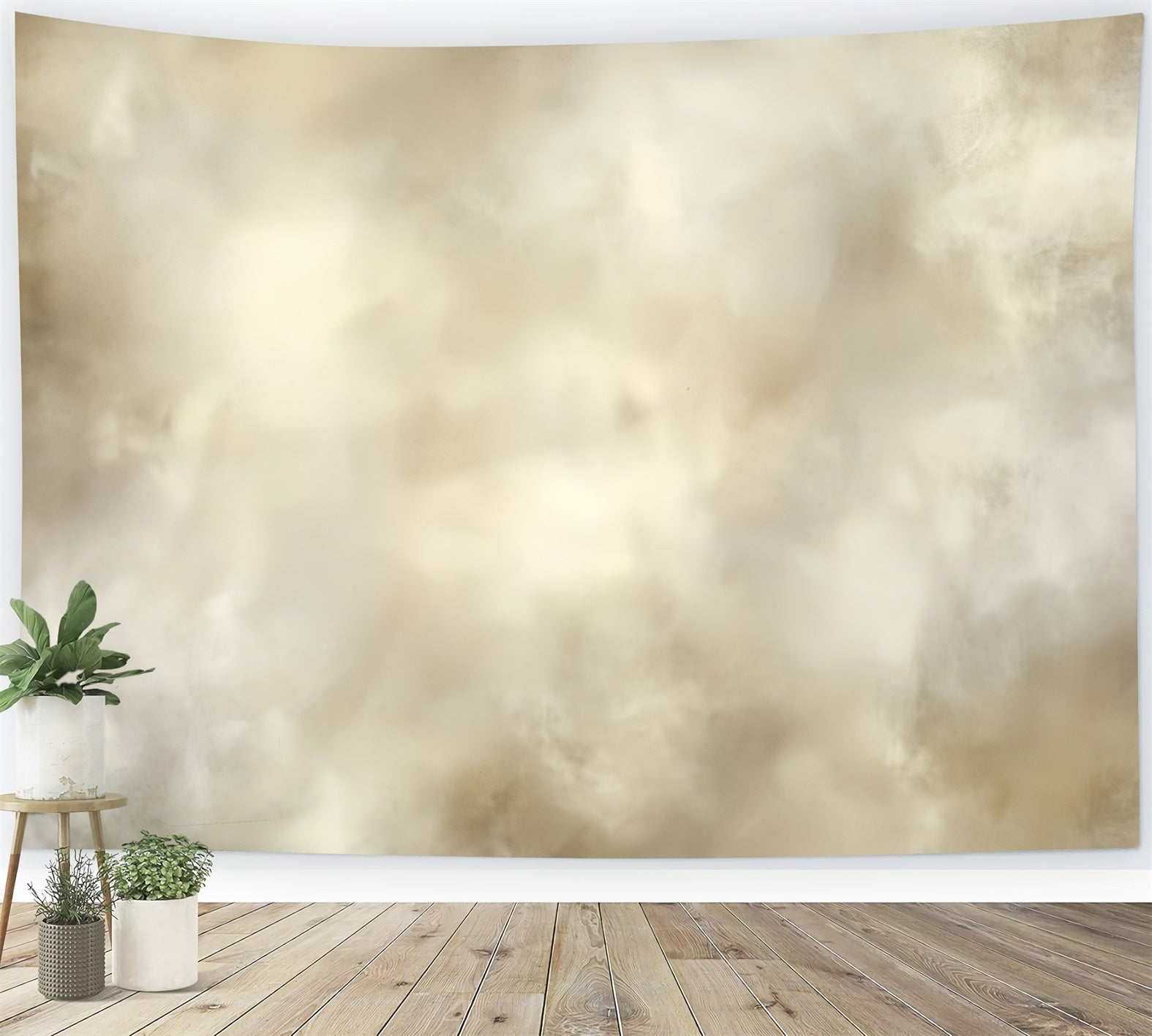 Toile de fond Abstrait Texture Nuageuse Beige Doux Photo CSH58-198