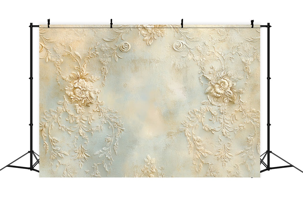 Toile de fond Abstrait Motif Floral Gaufré Élégant CSH58-200