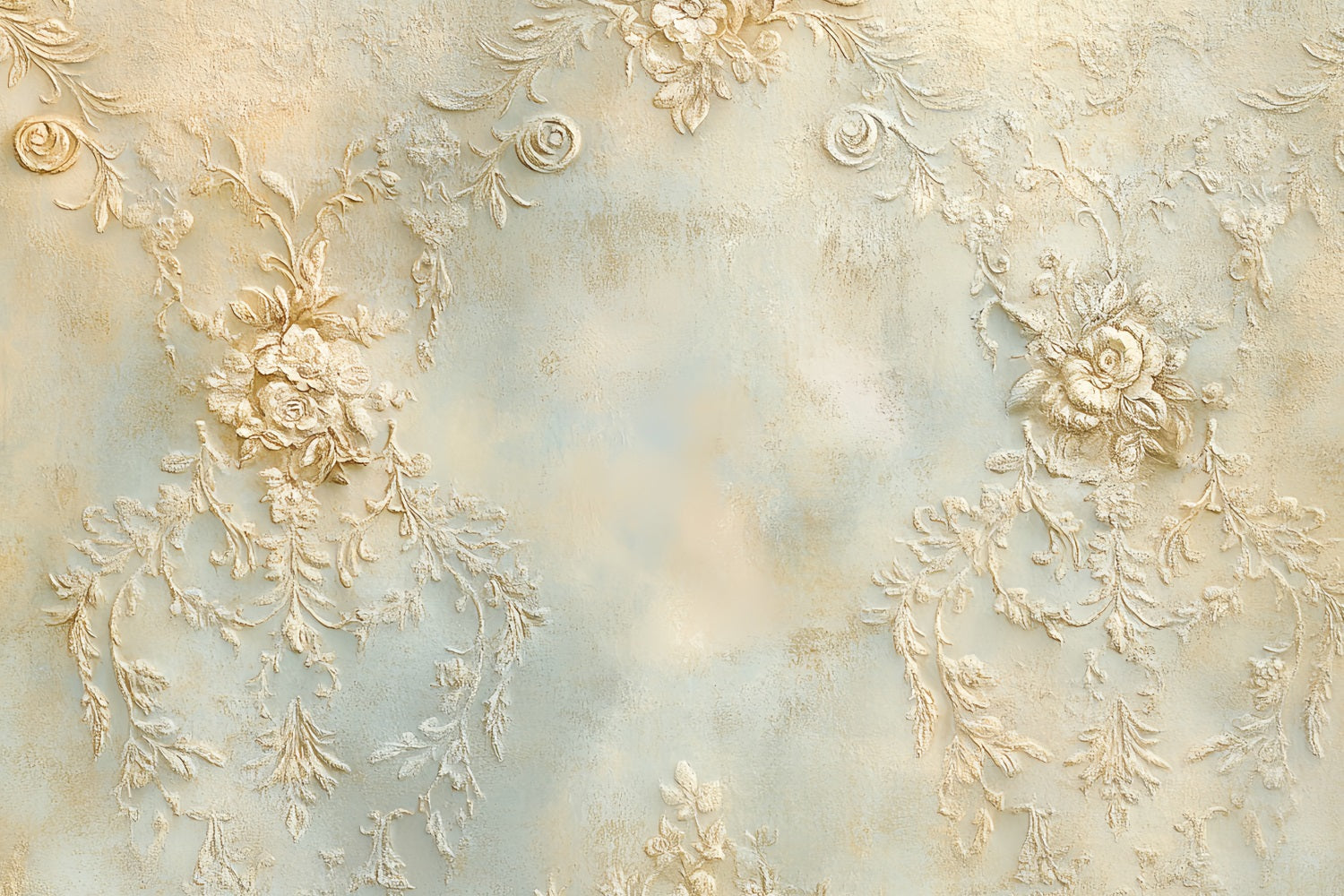Toile de fond Abstrait Motif Floral Gaufré Élégant CSH58-200